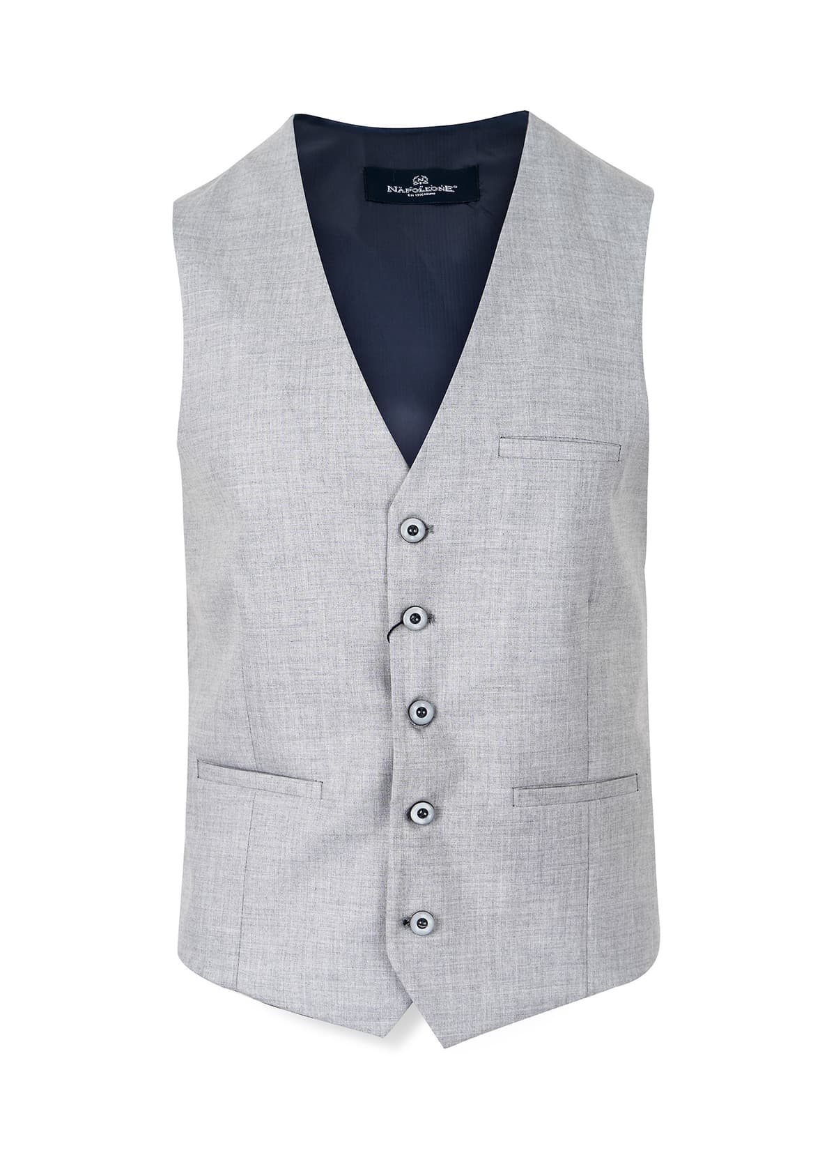 Men's Vests Monte Napoleone Gray