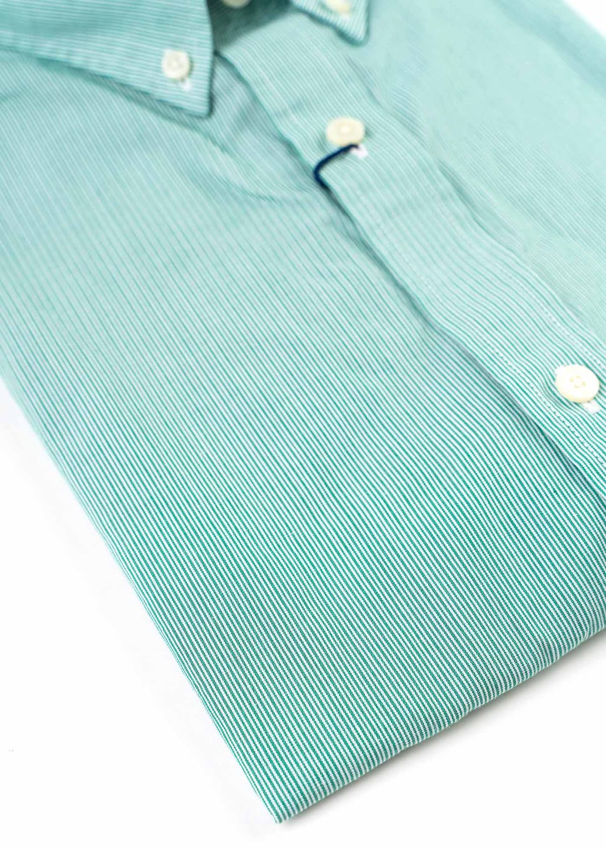 Men's Shirts Gant Green