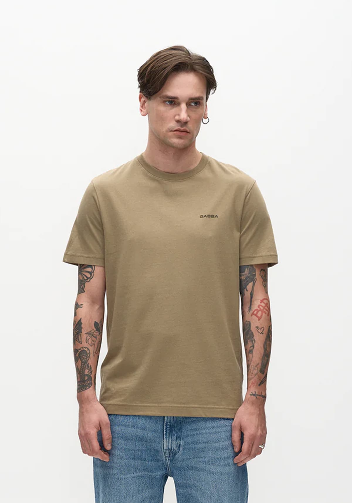 T-shirt με κοντά μανίκια Gabba DUNE LOGO GOTS T-SHIRT MEN
