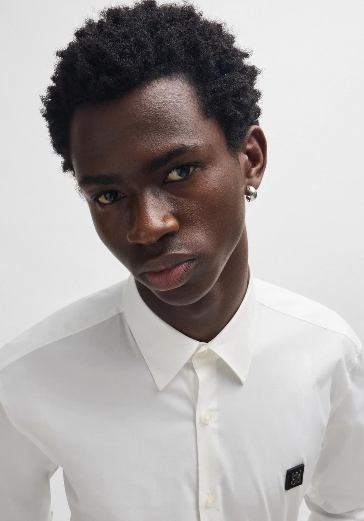 Men's Shirts Hugo White