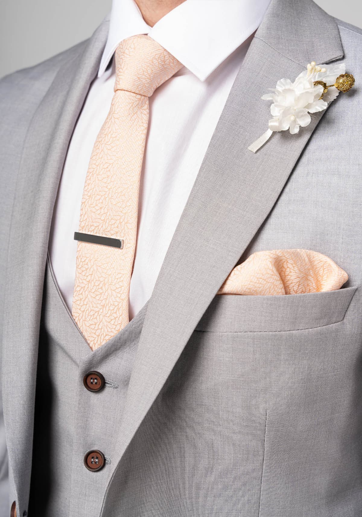 Men's Suits Fragosto Gray