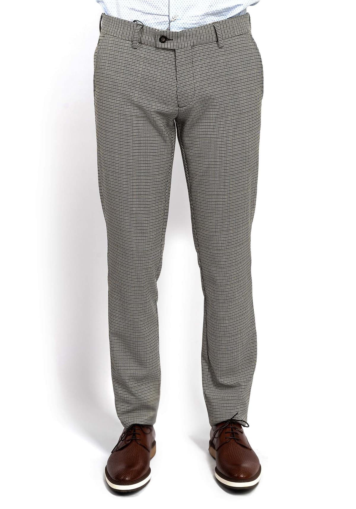 Men's Pants Monte Napoleone Brown