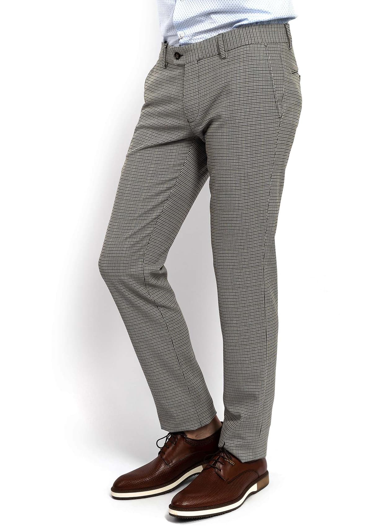 Men's Pants Monte Napoleone Brown