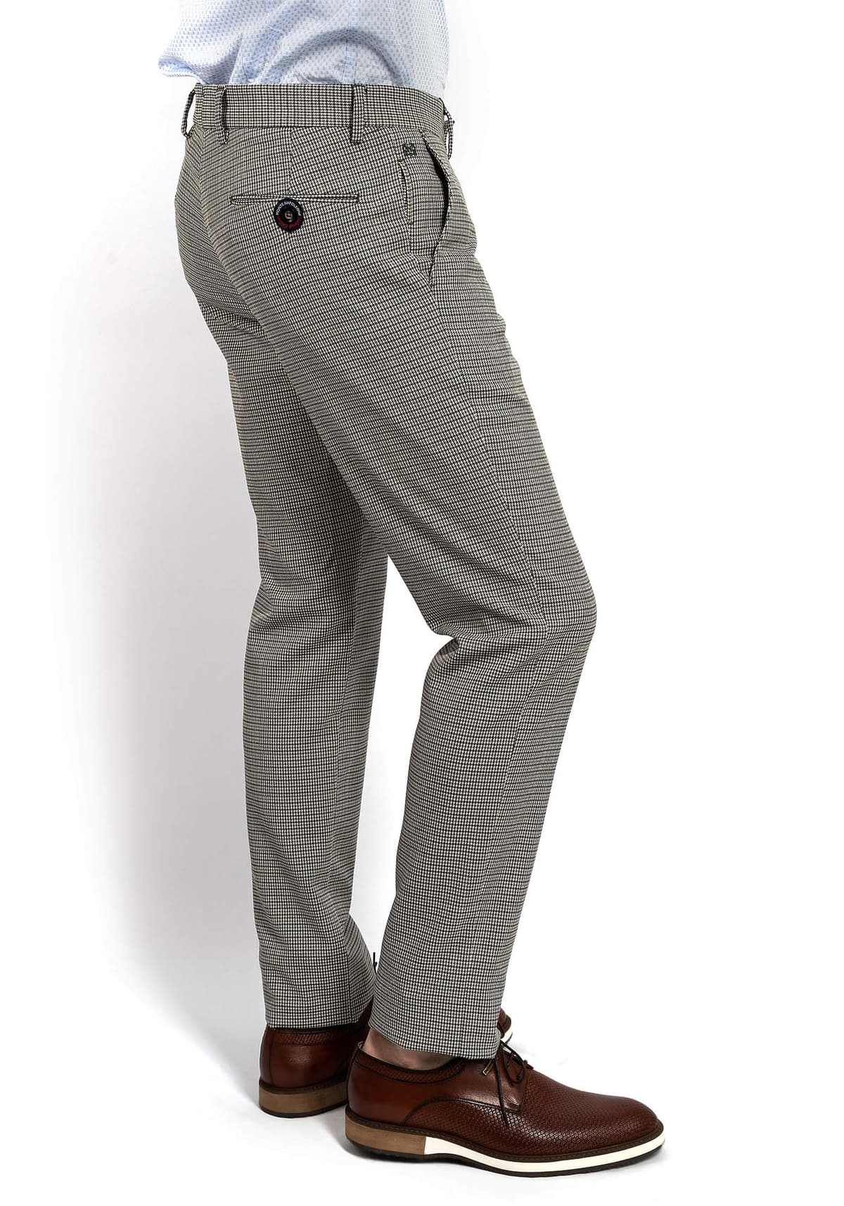 Men's Pants Monte Napoleone Brown