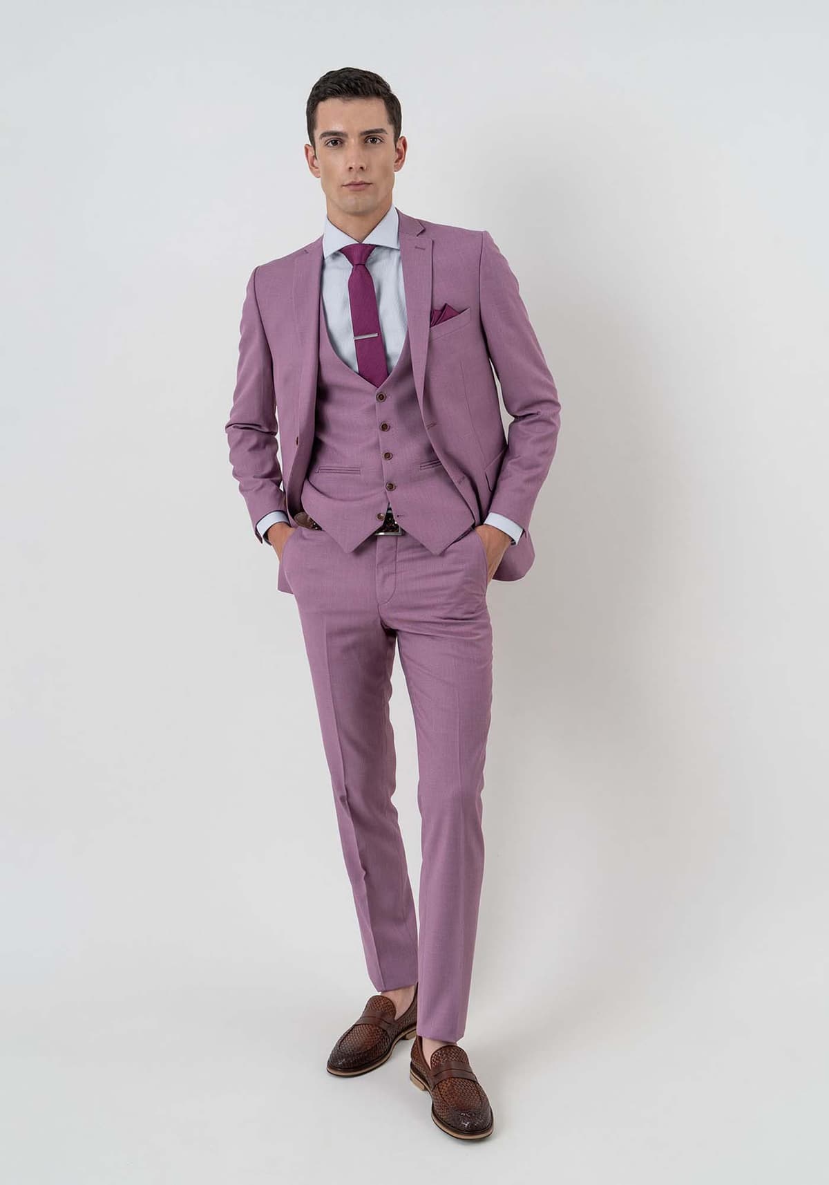 Men's Suits Fragosto Blue
