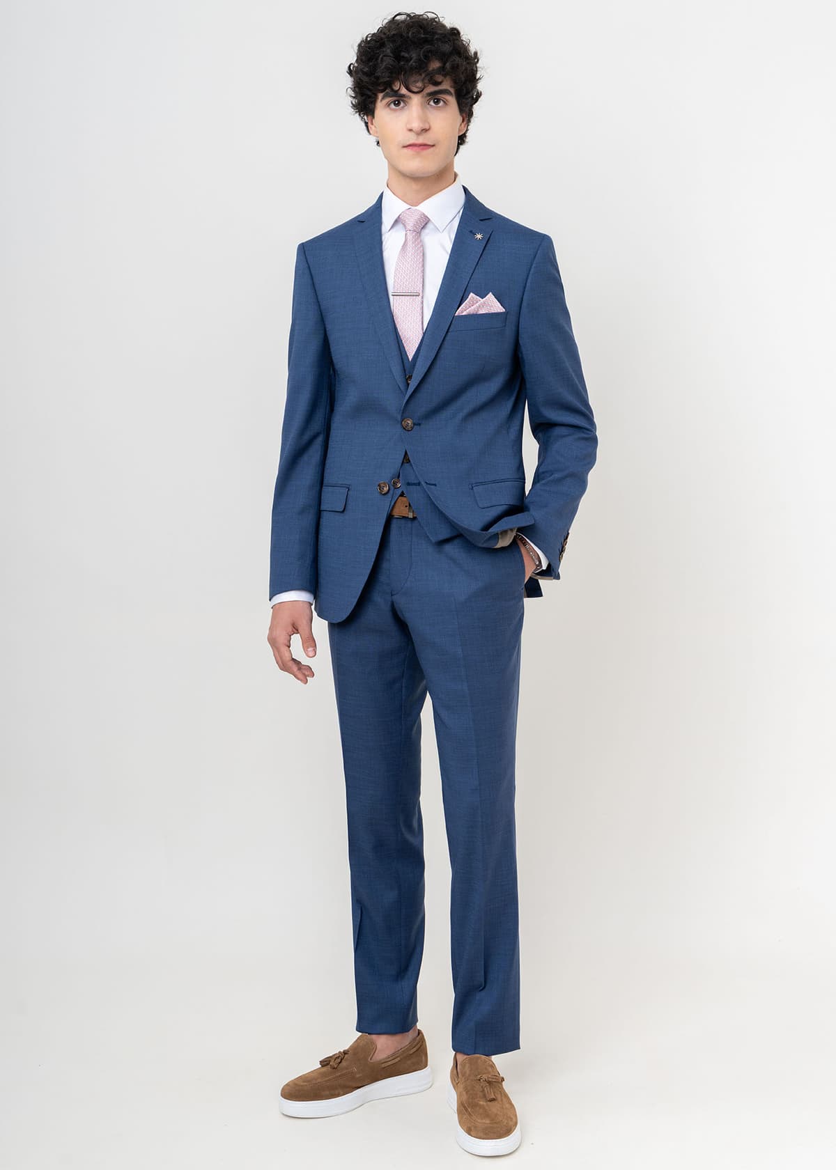 Fragosto 2 Pieces Κοστούμι της σειράς Dom - FRS25 4987 024 032 Blue