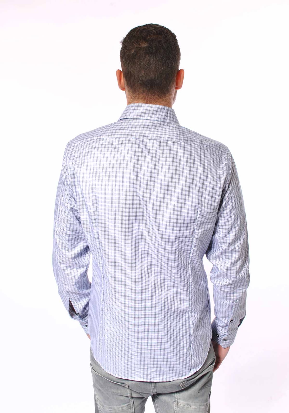 Men's Shirts Fragosto Blue