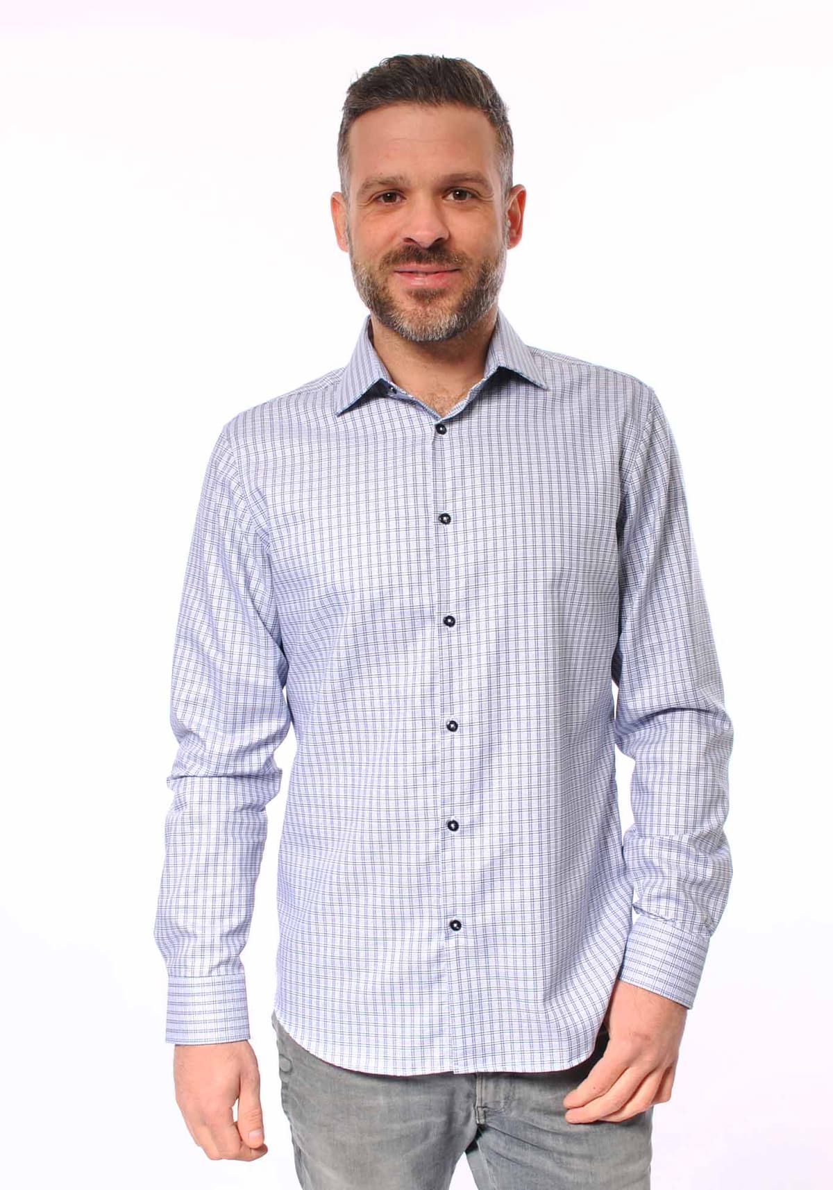 Men's Shirts Fragosto Blue