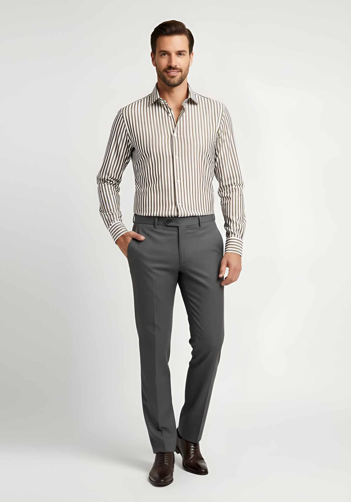 Men's Clothing Fragosto Brown