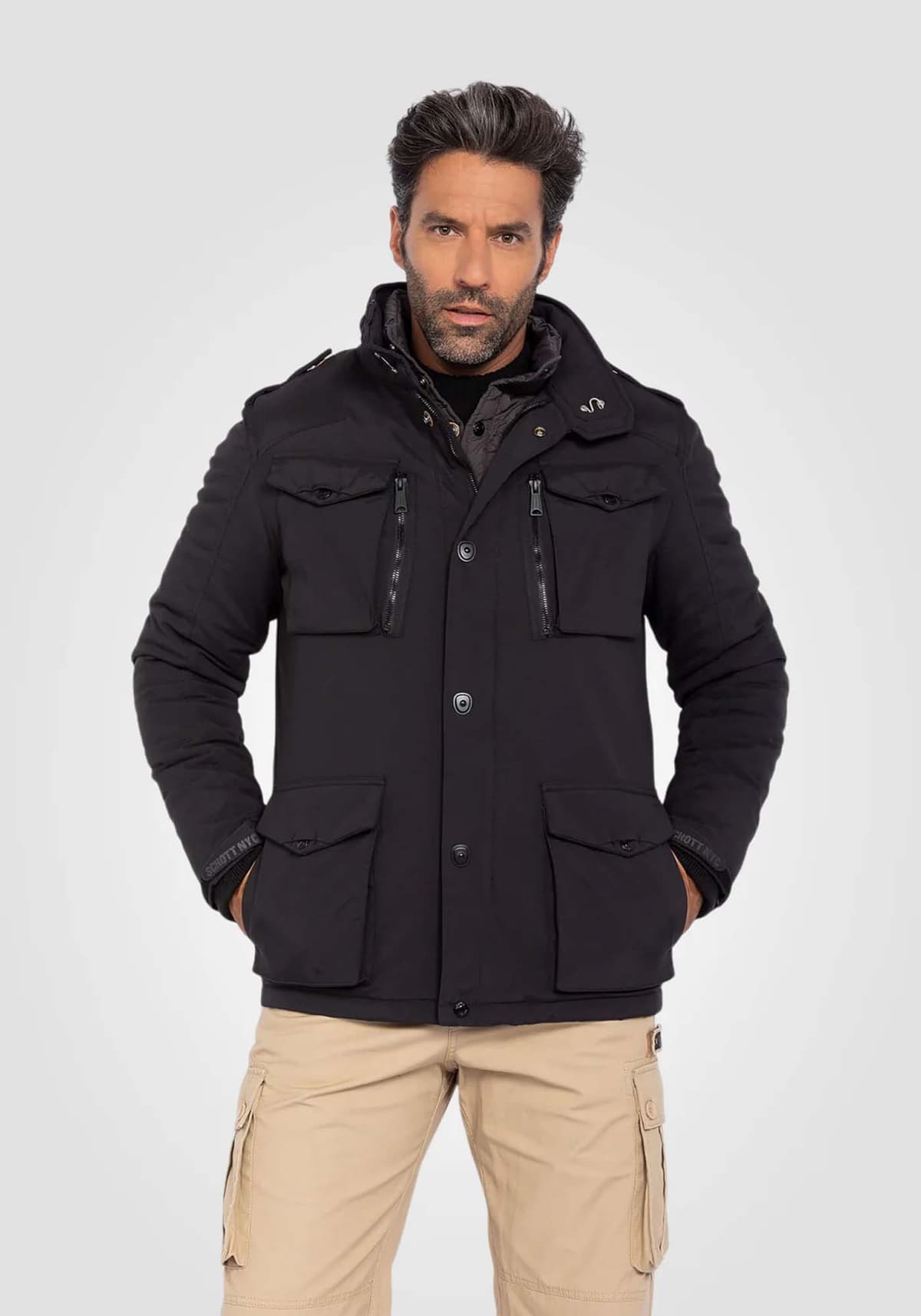 Men's Jackets Schott N.Y.C. Black