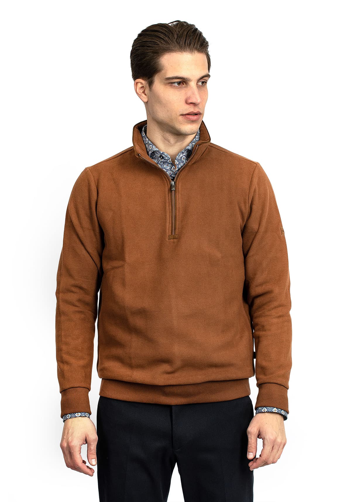 Guy Laroche Half Zip Μπλούζα