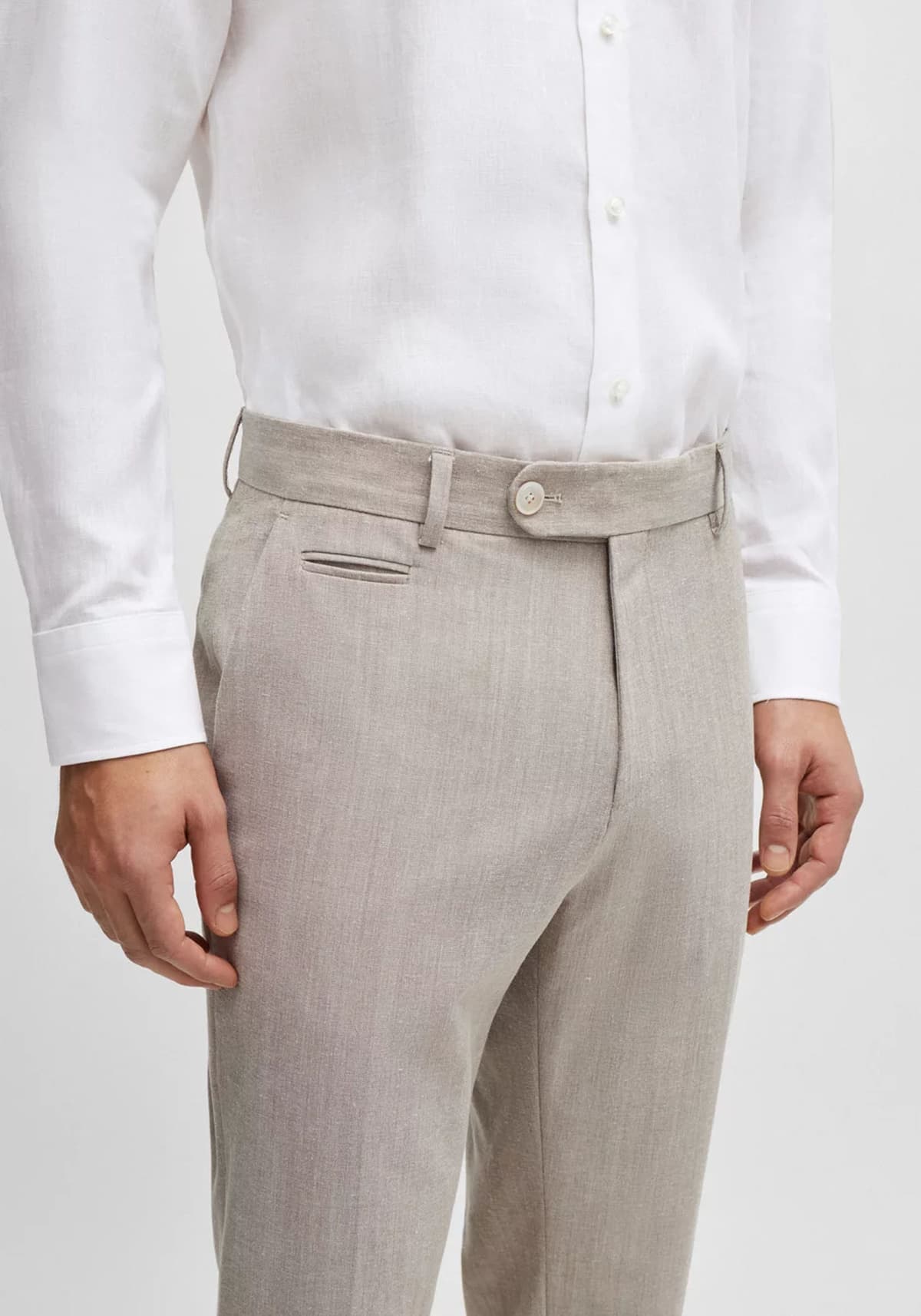 Men's Pants Boss Beige