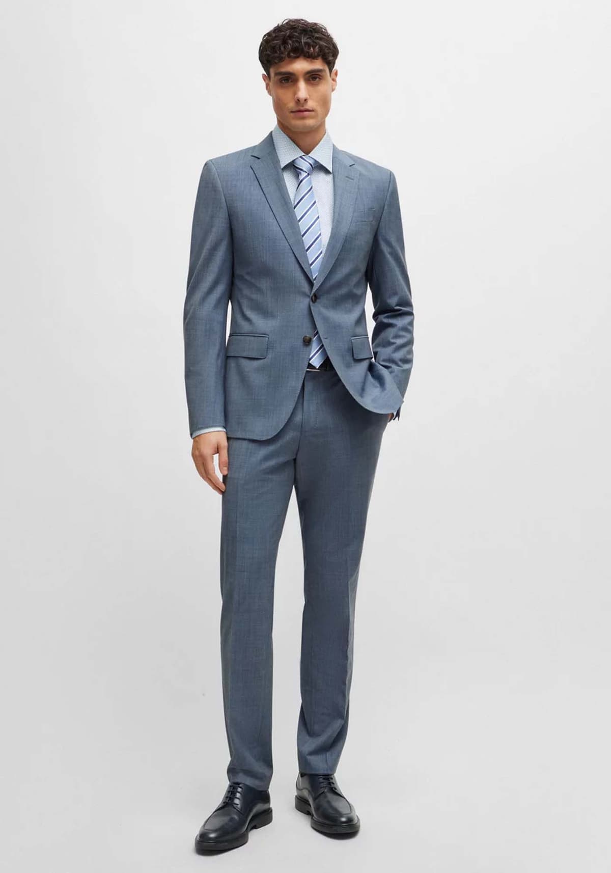 Men's Shirts Boss Blue