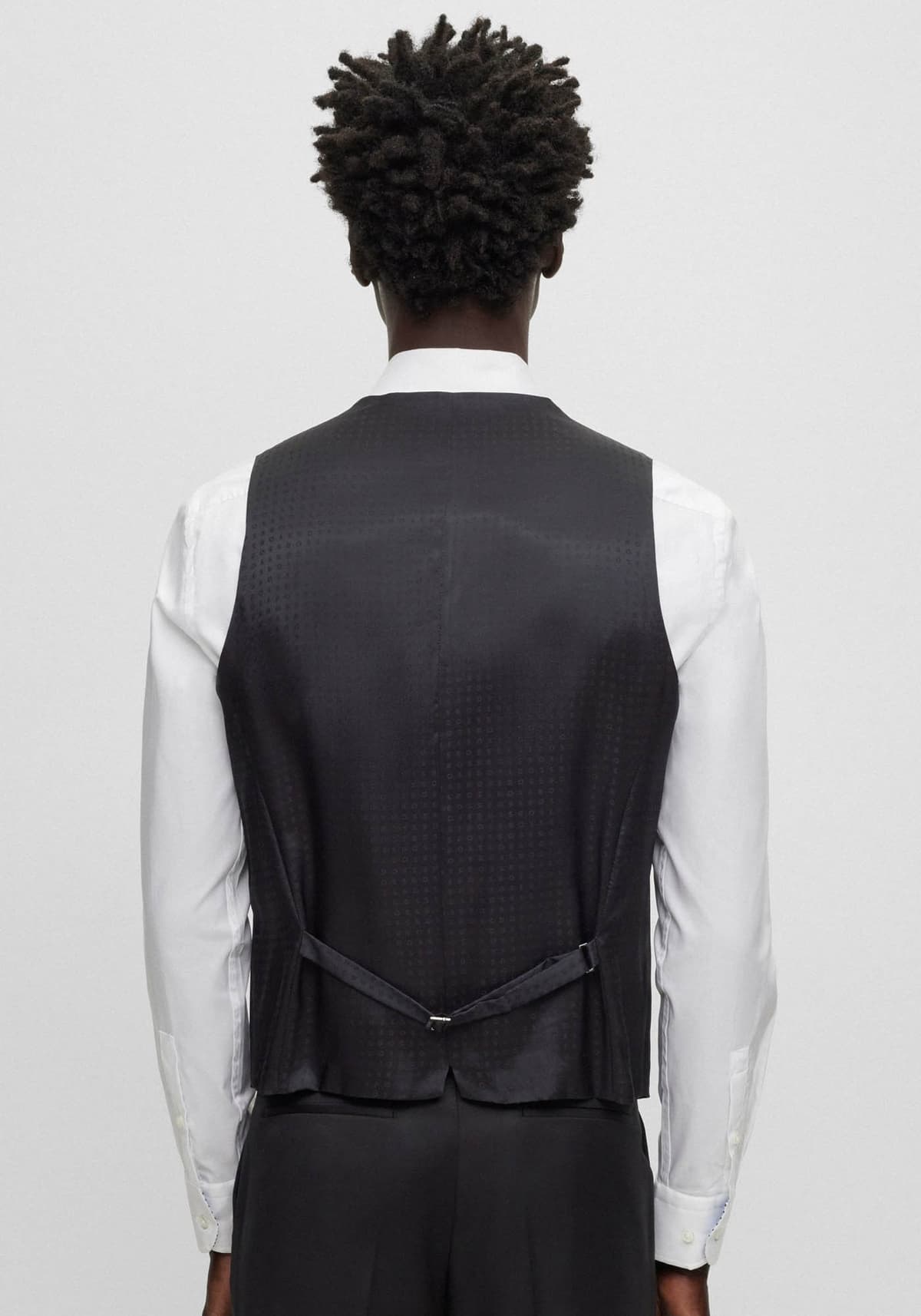 Men's Vests Boss Black