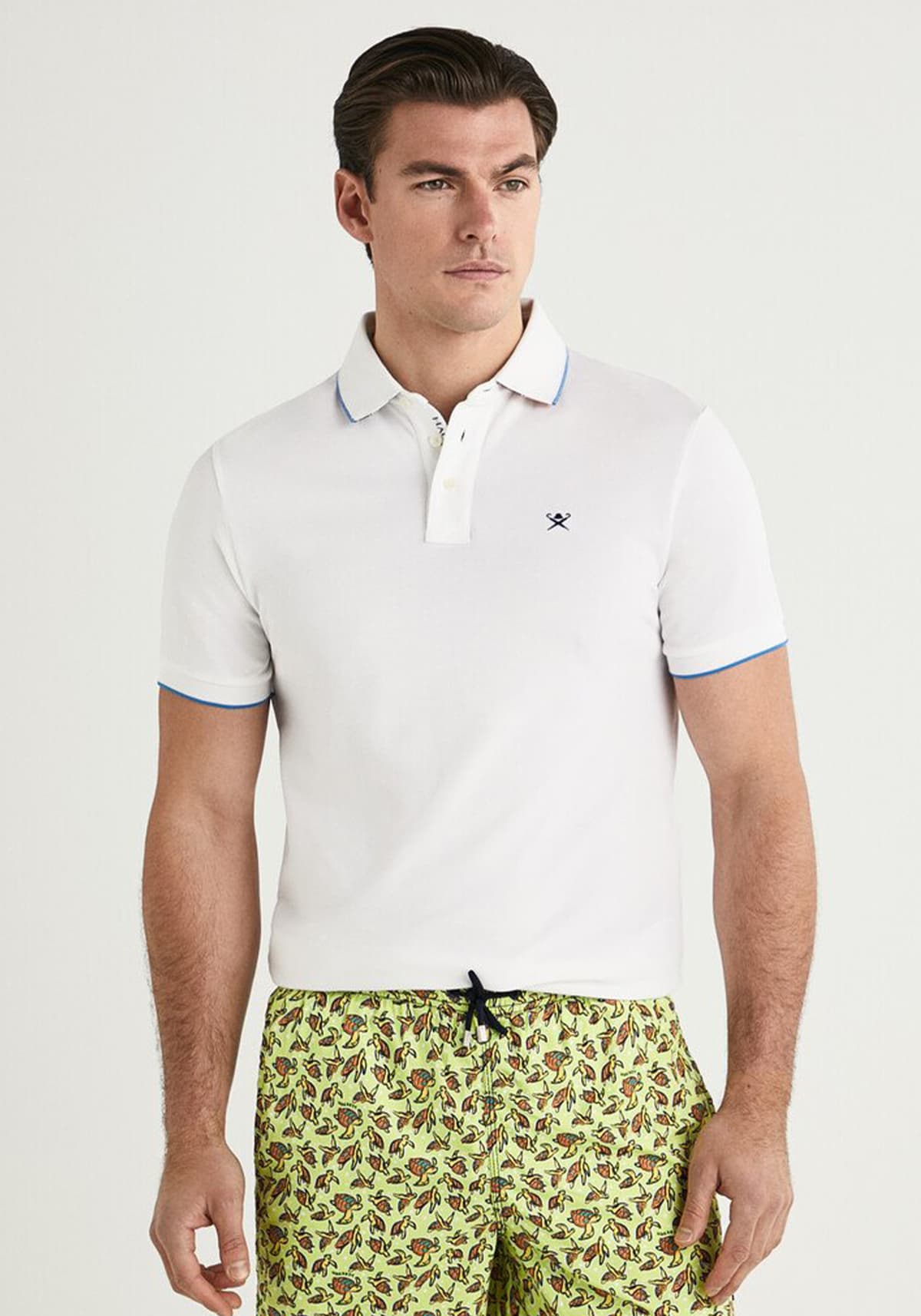 Men's Polo Shirts Hackett White