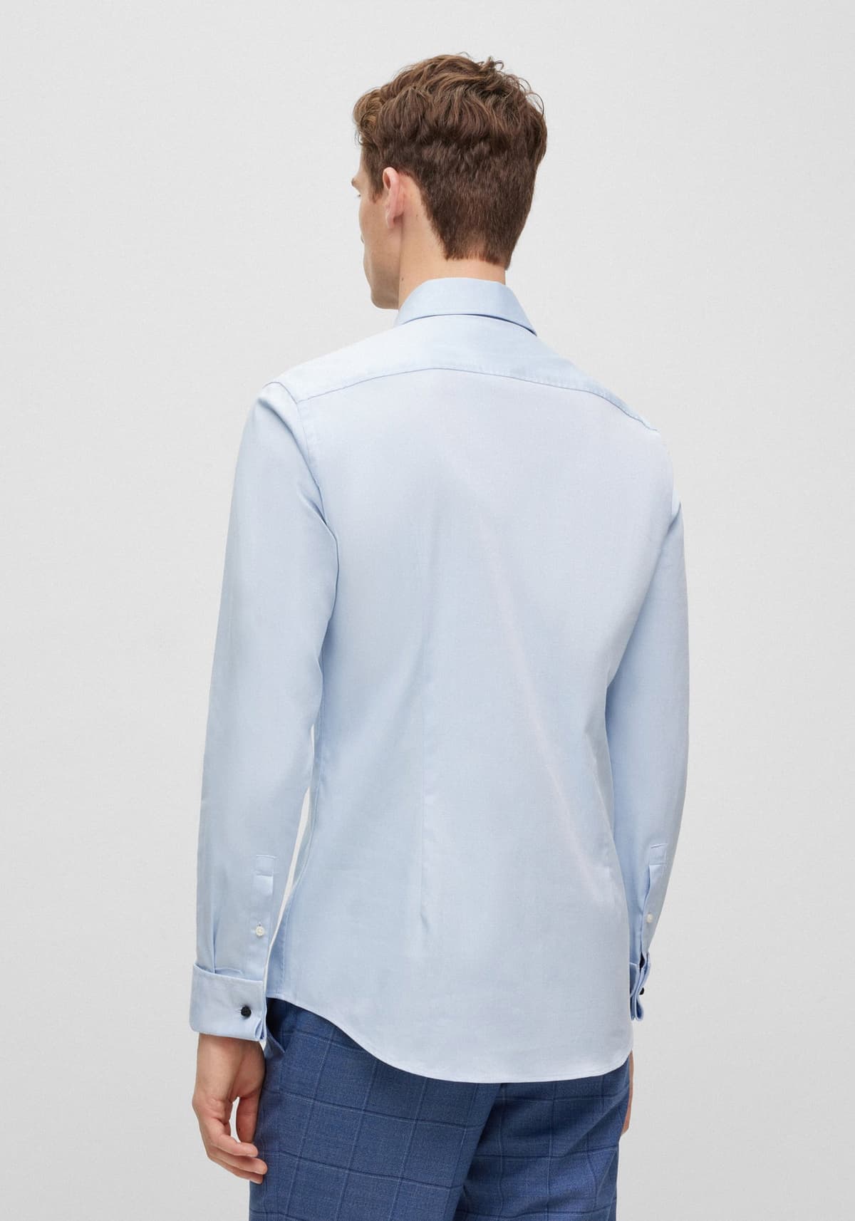 Men's Shirts Boss Blue