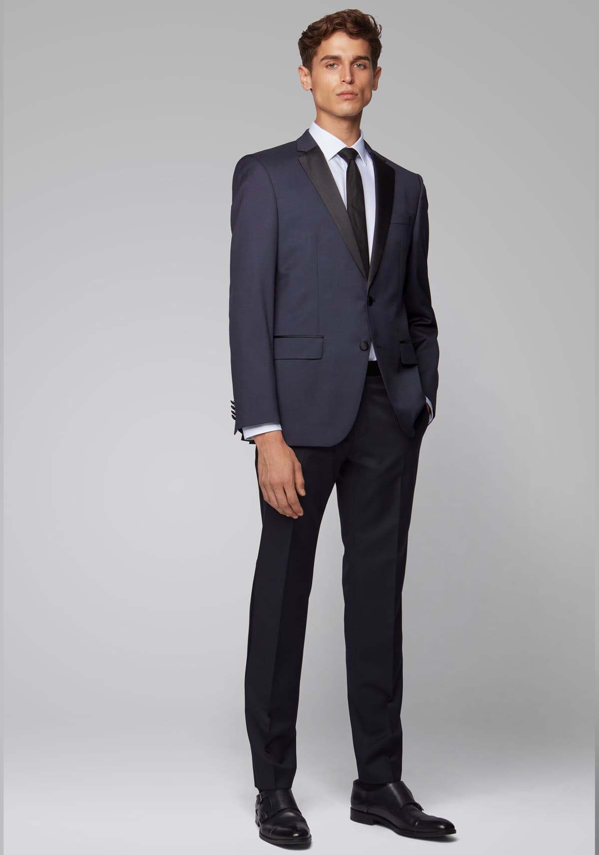 Men's Suits Boss Blue