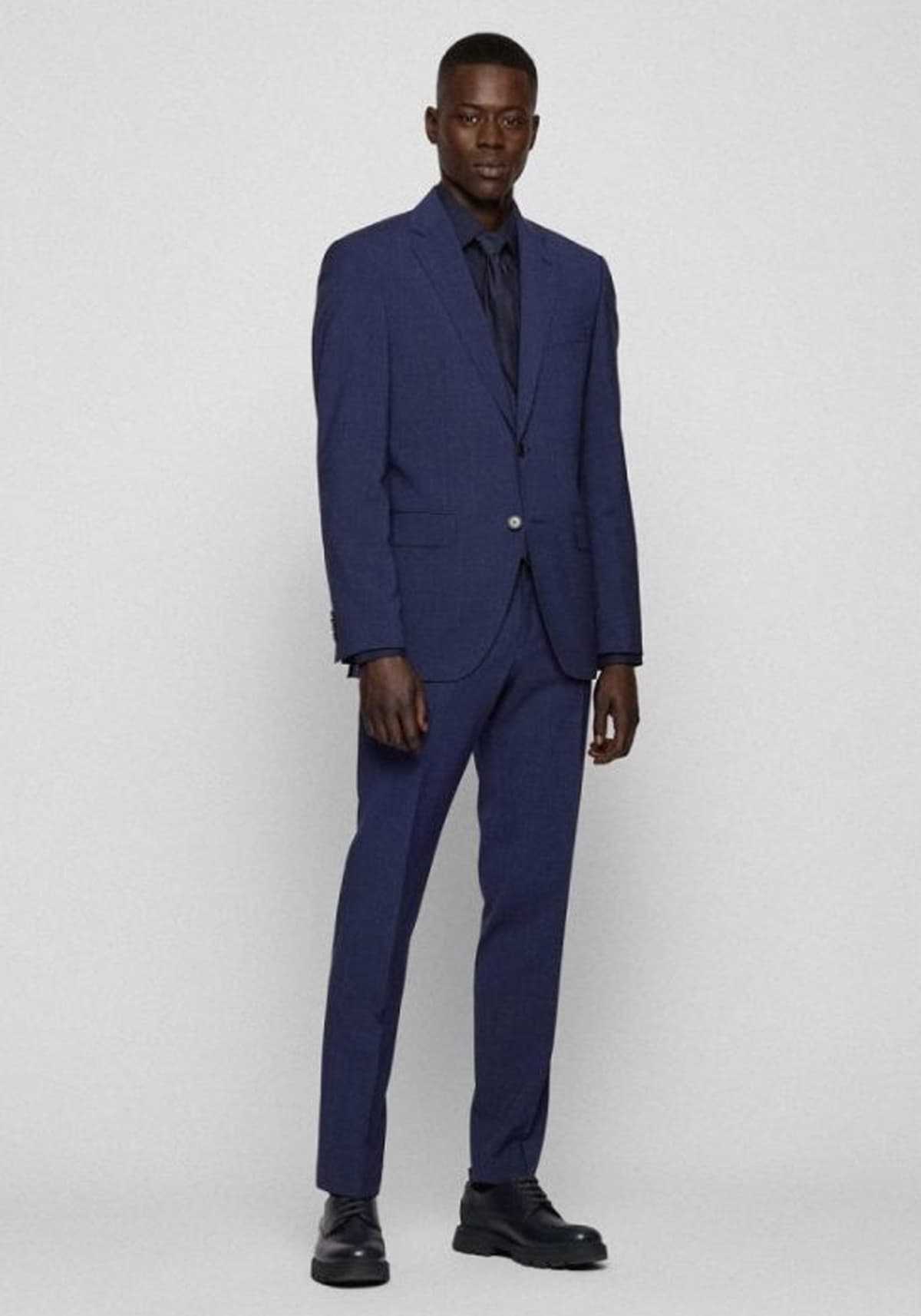 BOSS Πουκάμισο H JOE 214 - 50473265 404 Dark Blue