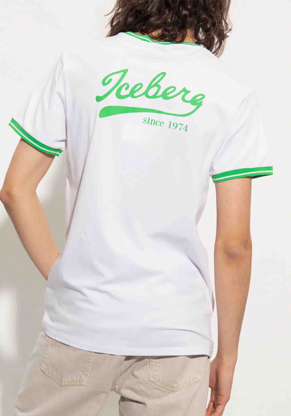 Men's T-Shirts Iceberg White