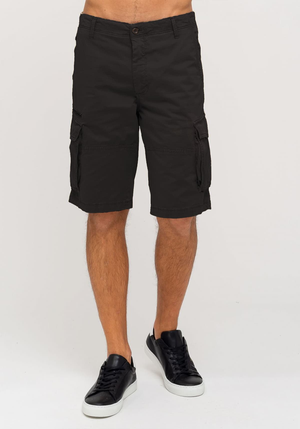 Men's Cargo Shorts Staff Jeans & CO Black