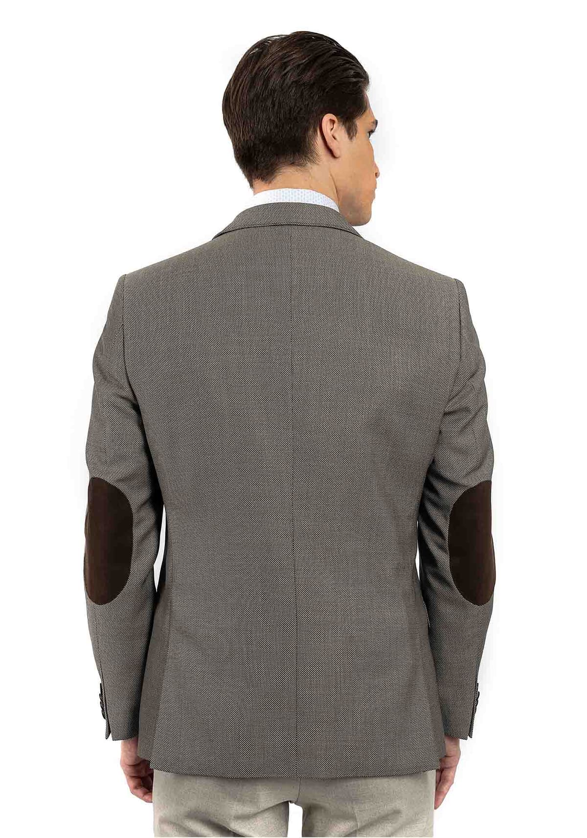 Fragosto Slim Fit Blazer - Brown