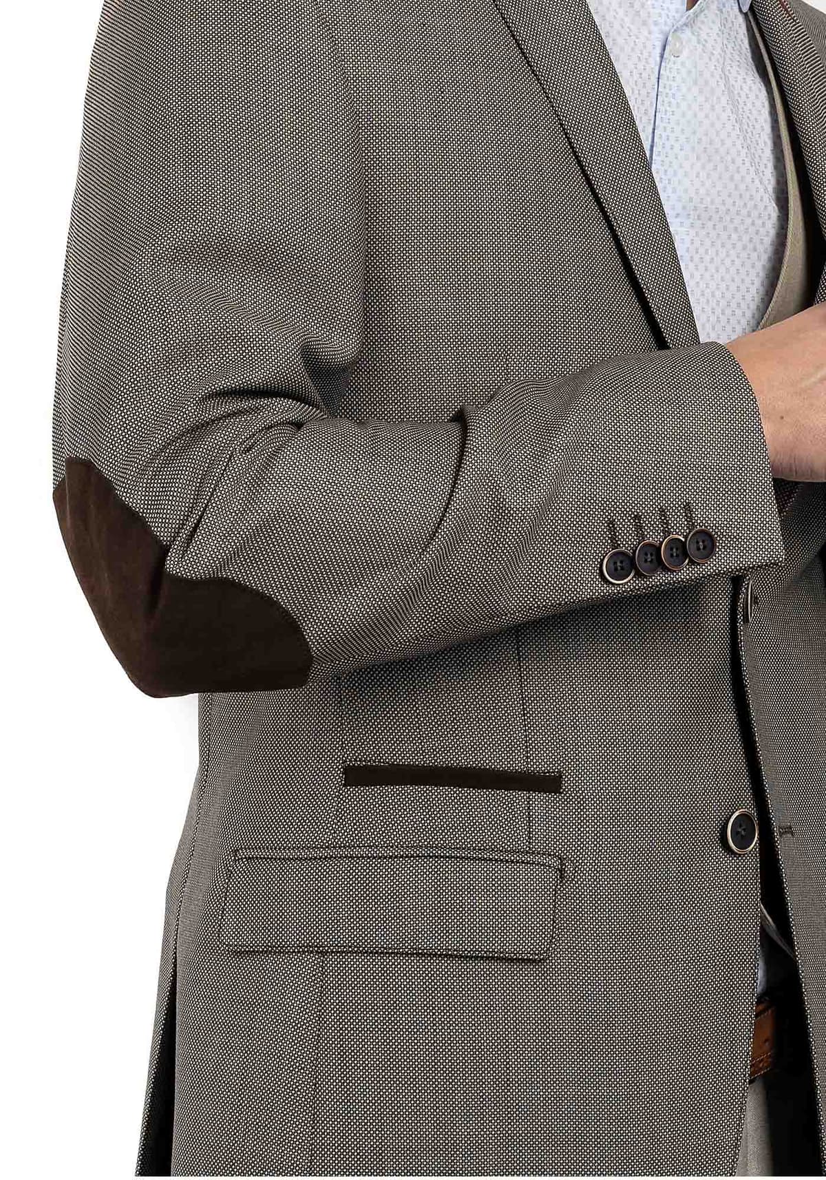 Fragosto Slim Fit Blazer - Brown