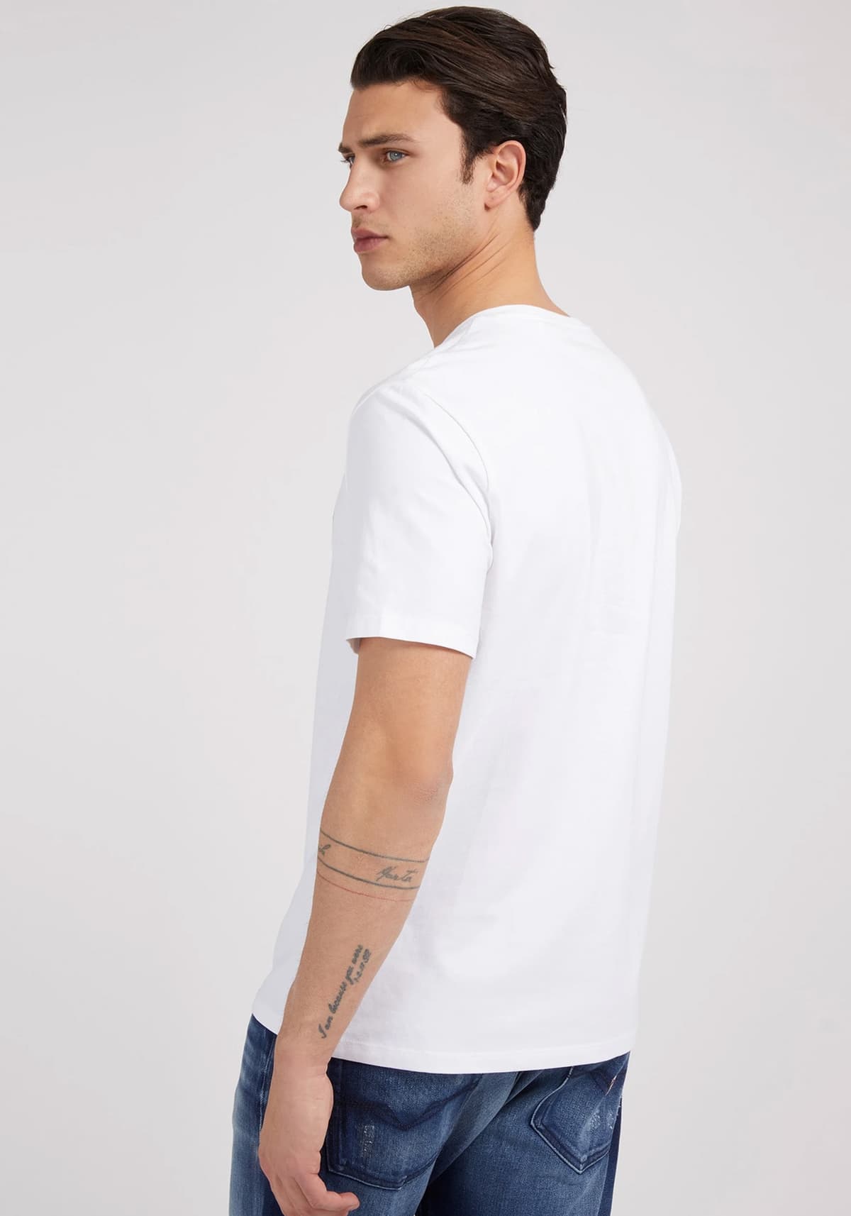 Men's T-Shirts Guess White