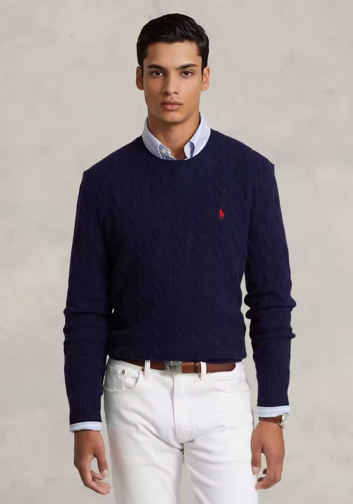 Men's Knitwear Polo Ralph Lauren White