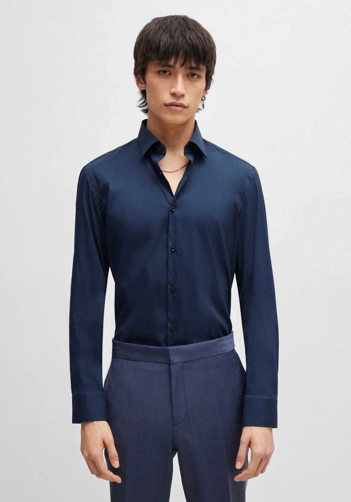 Men's Shirts Hugo Blue