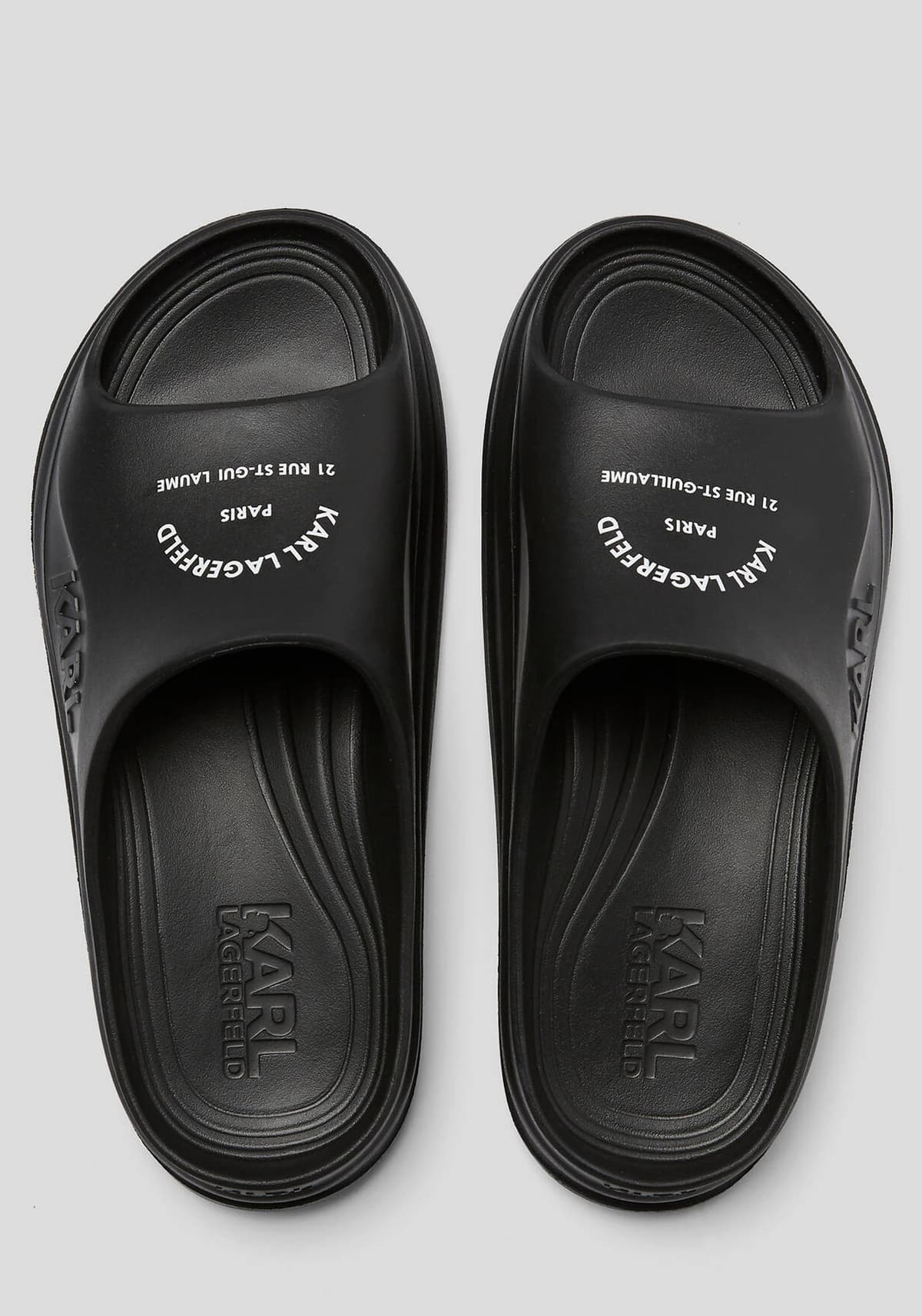 Men's Flip Flops Karl Lagerfeld Black