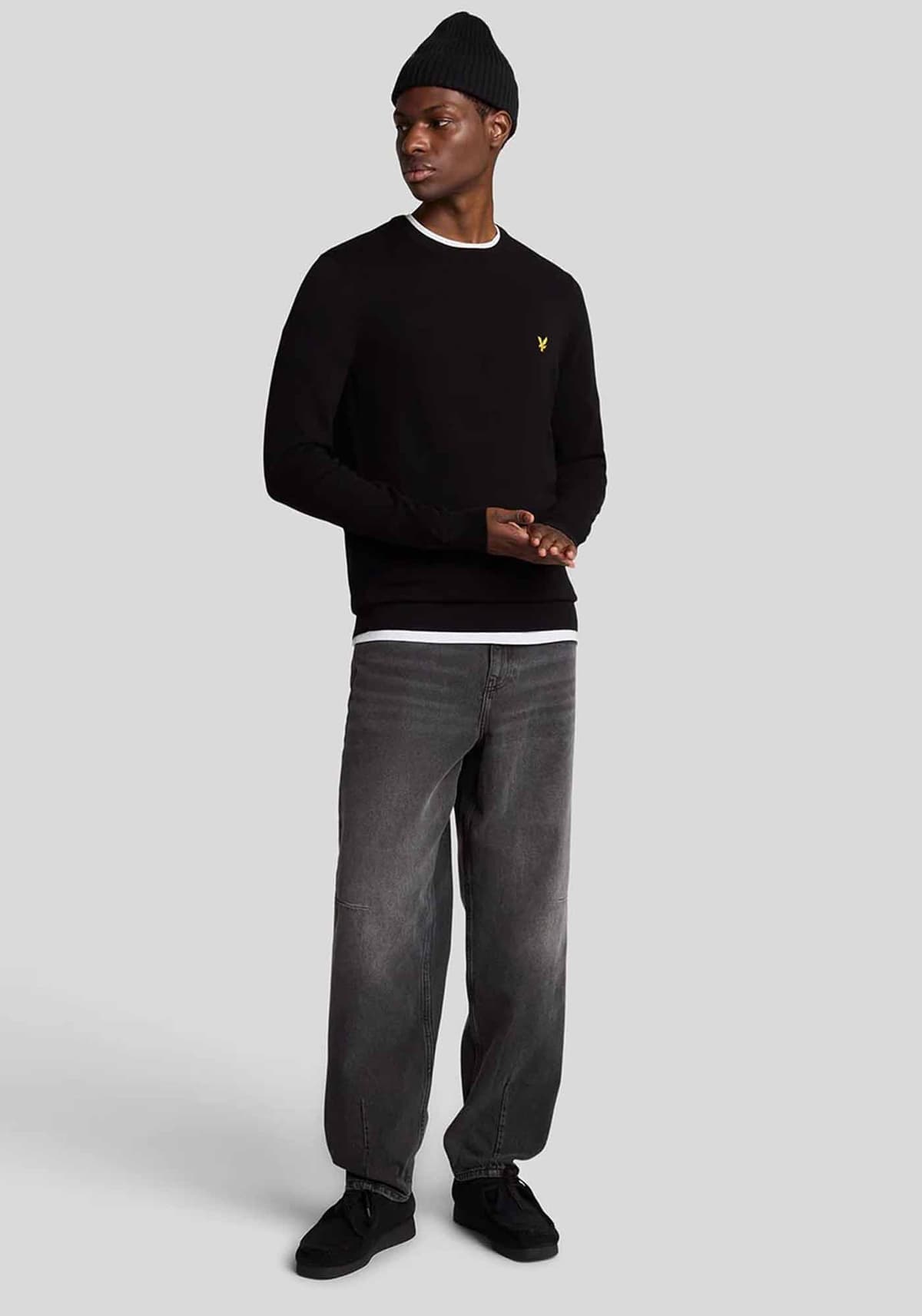 Men's Hoodies & Sweatshirts Lyle & Scott Black