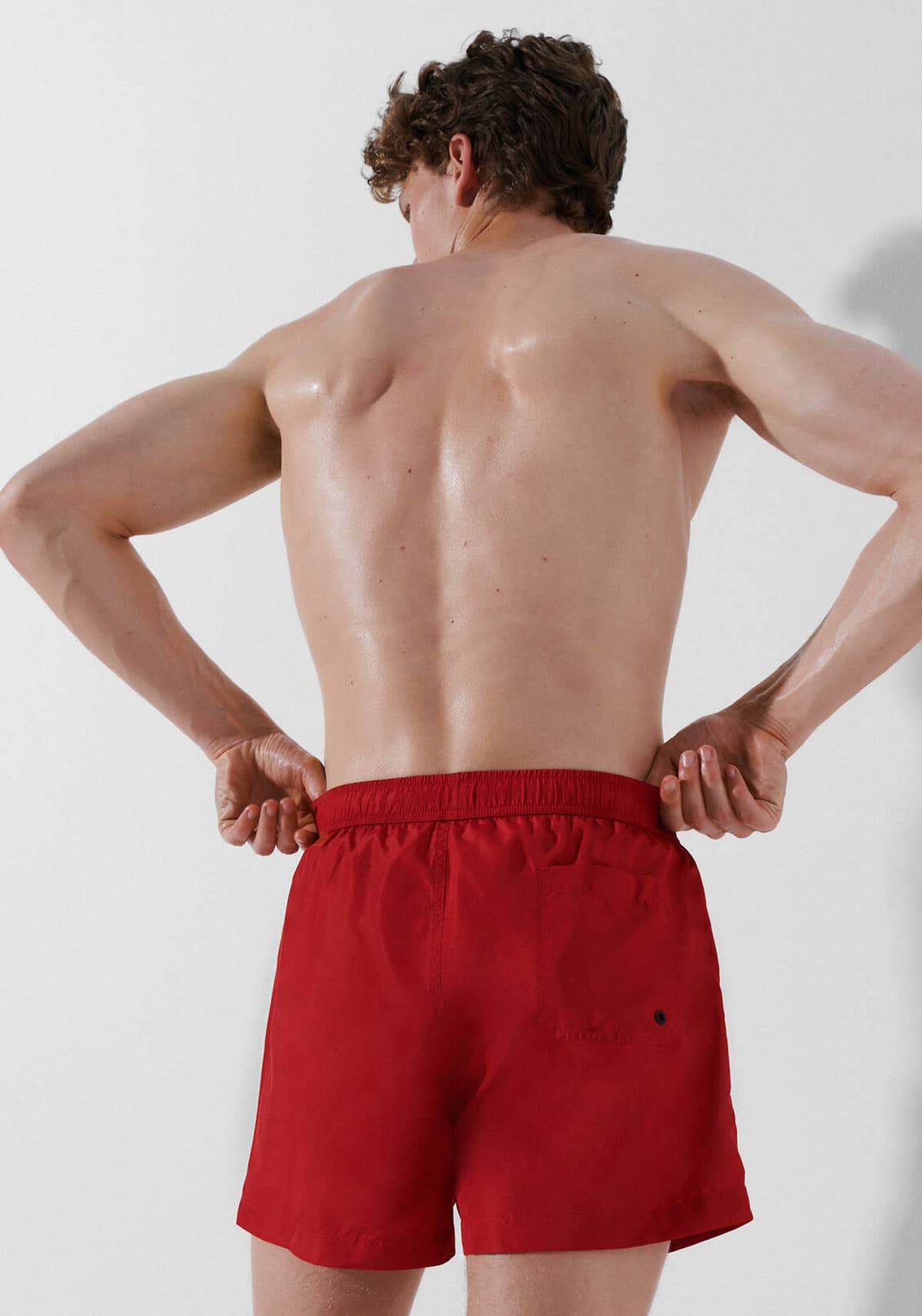 Men's Swimwear Karl Lagerfeld Red