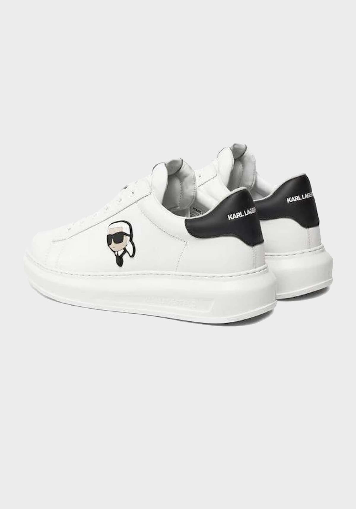 KARL LAGERFELD ΠΑΠΟΥΤΣΙΑ SNEAKERS KAPRI MENS ΛΕΥΚΟ