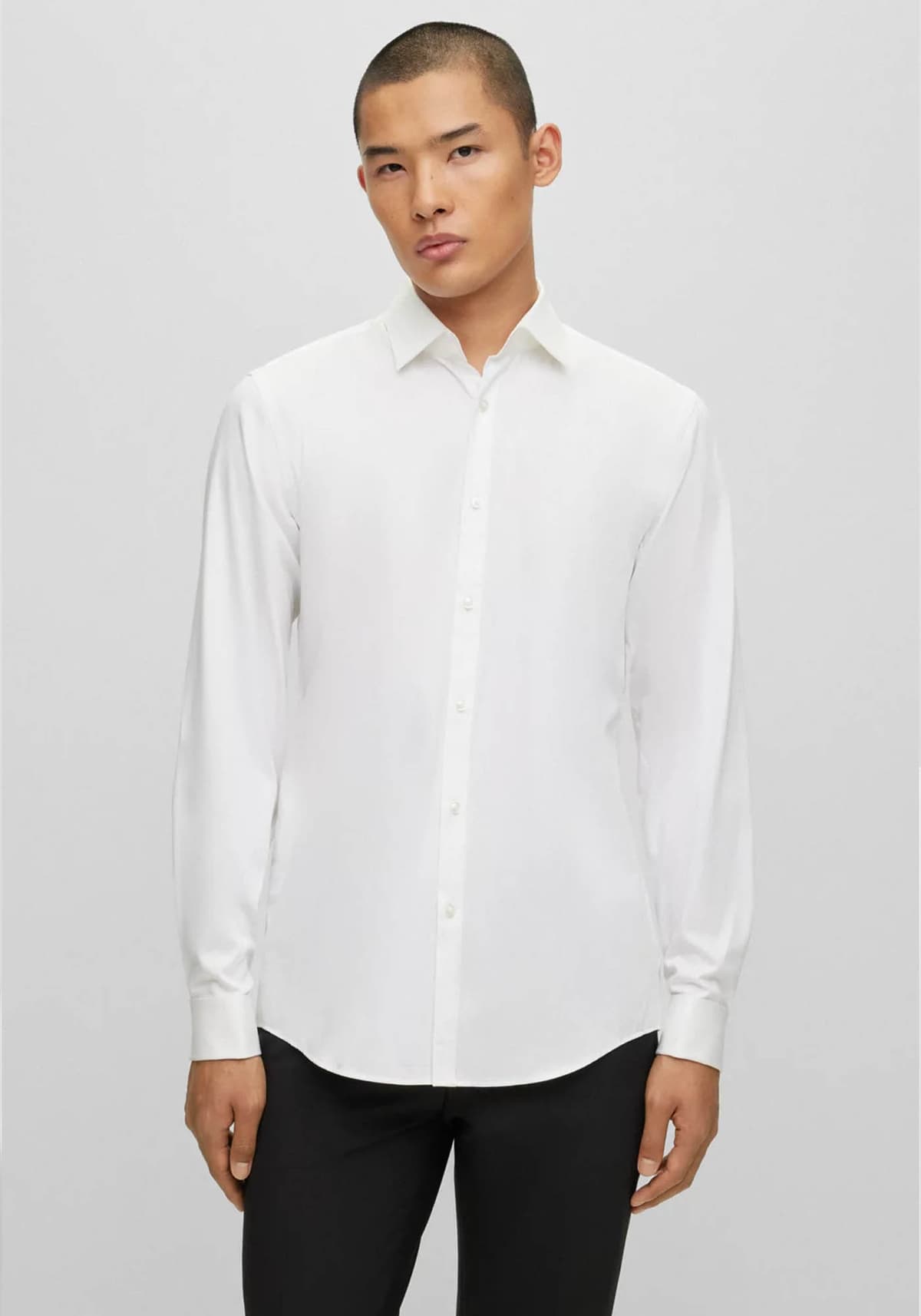 Men's Shirts Hugo White