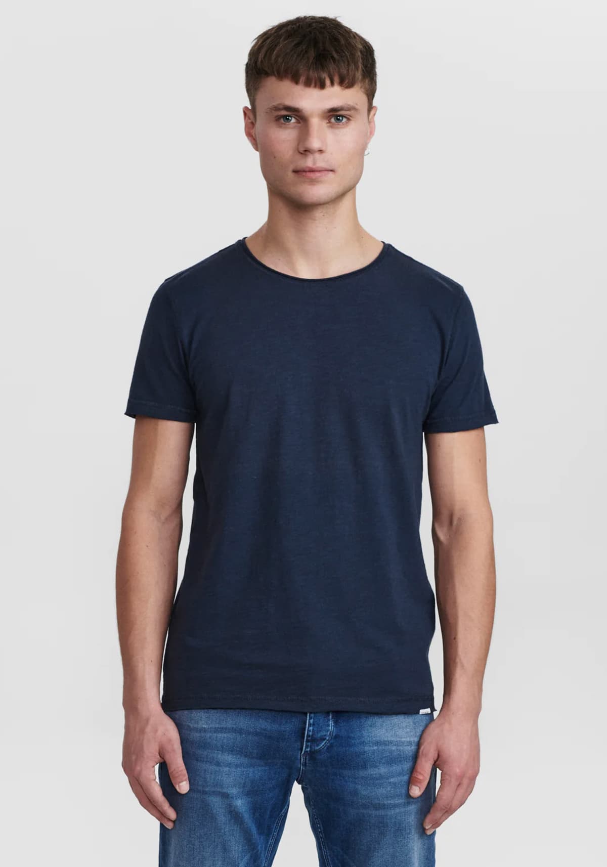 Gabba Μπλούζα της σειράς Konrad Straight Slub - 2200220002 999 Black