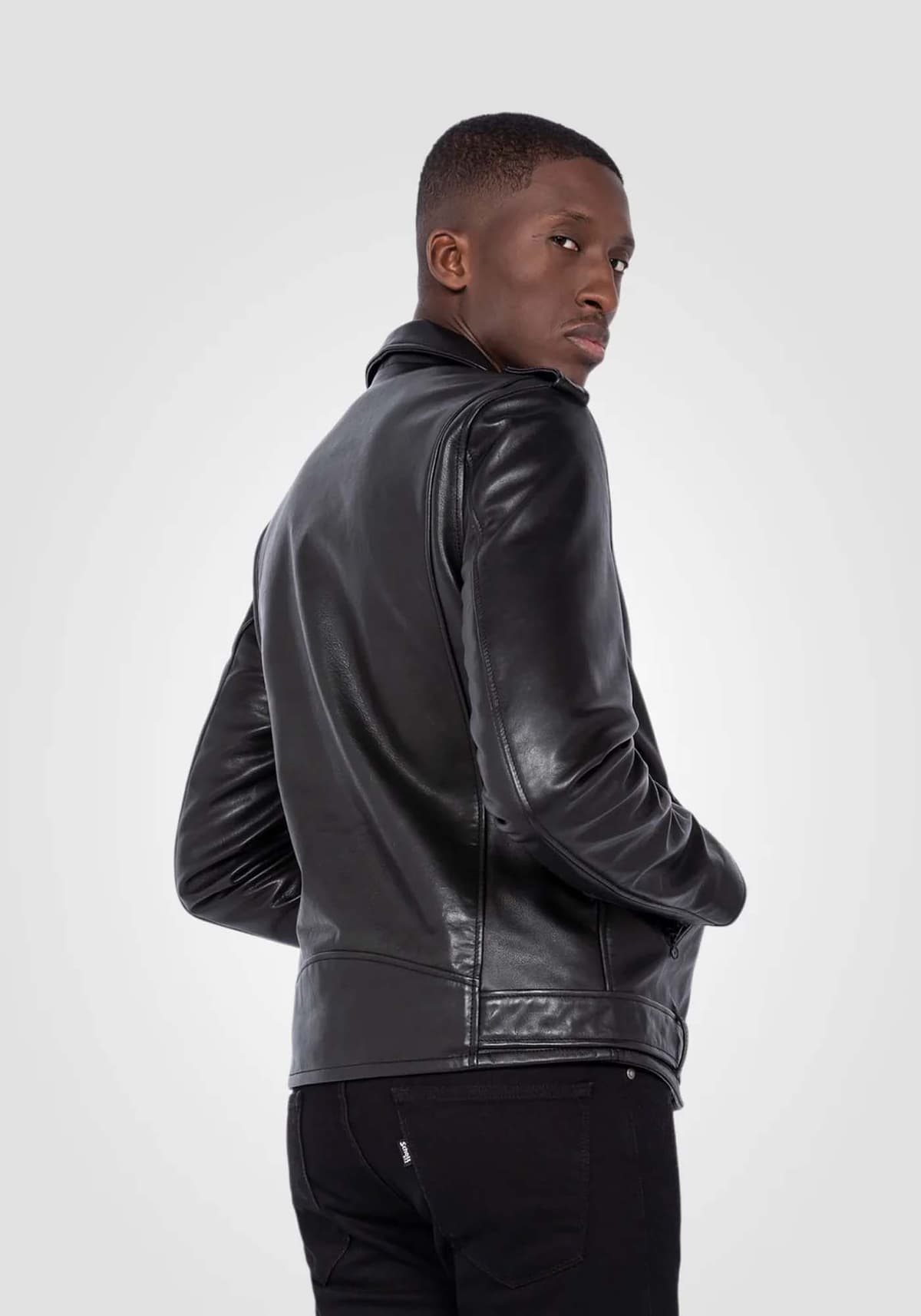 Men's Leather Jackets Schott N.Y.C. Black