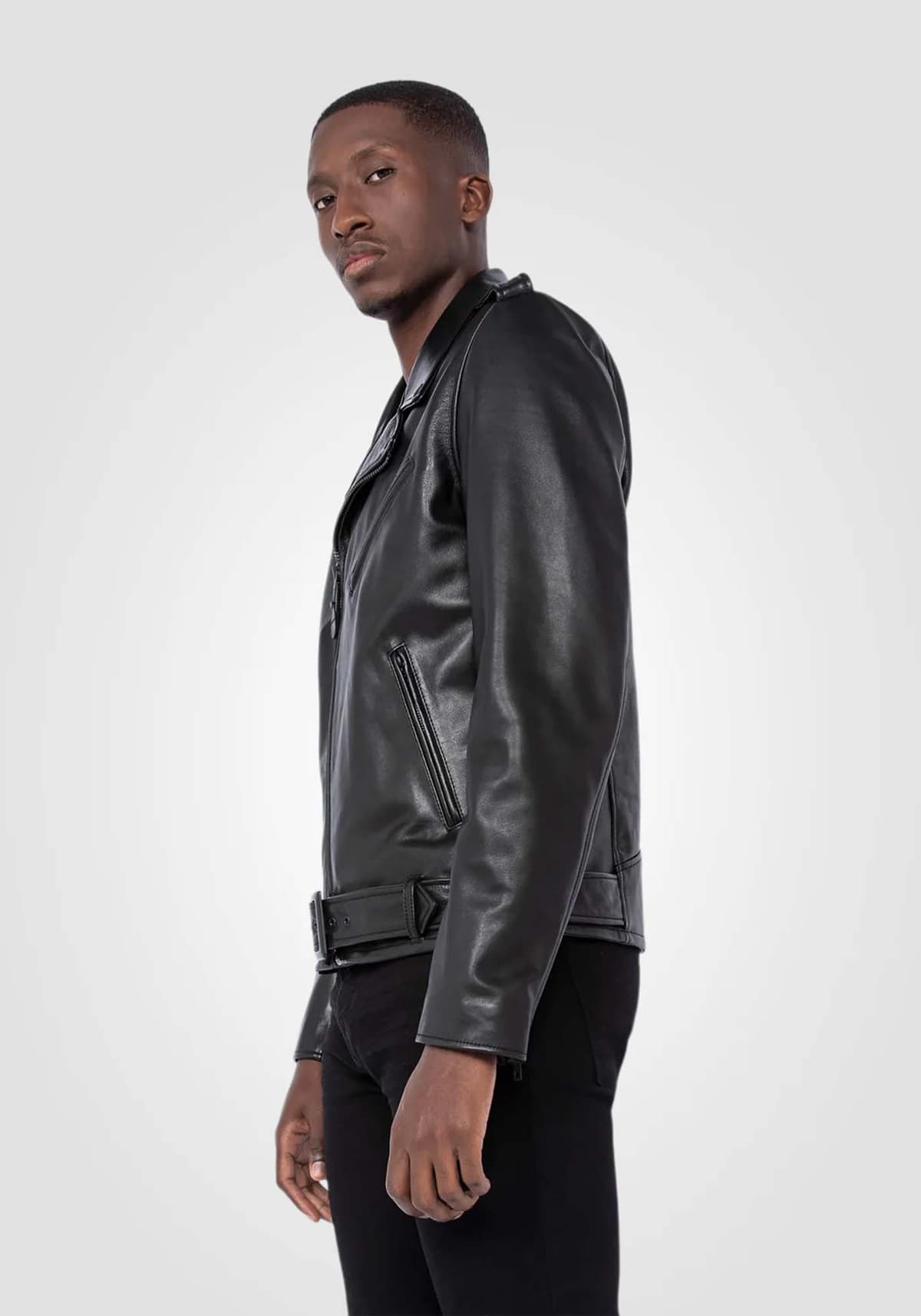 Men's Leather Jackets Schott N.Y.C. Black