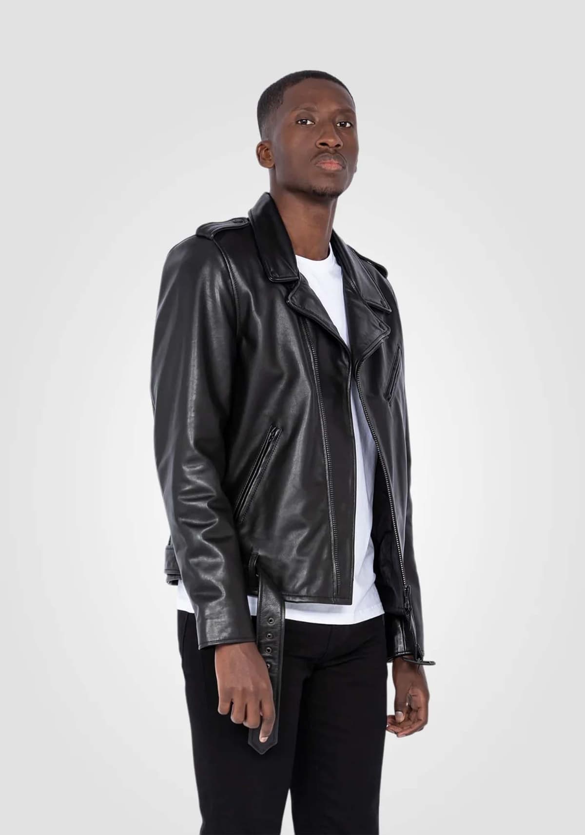 Men's Leather Jackets Schott N.Y.C. Black
