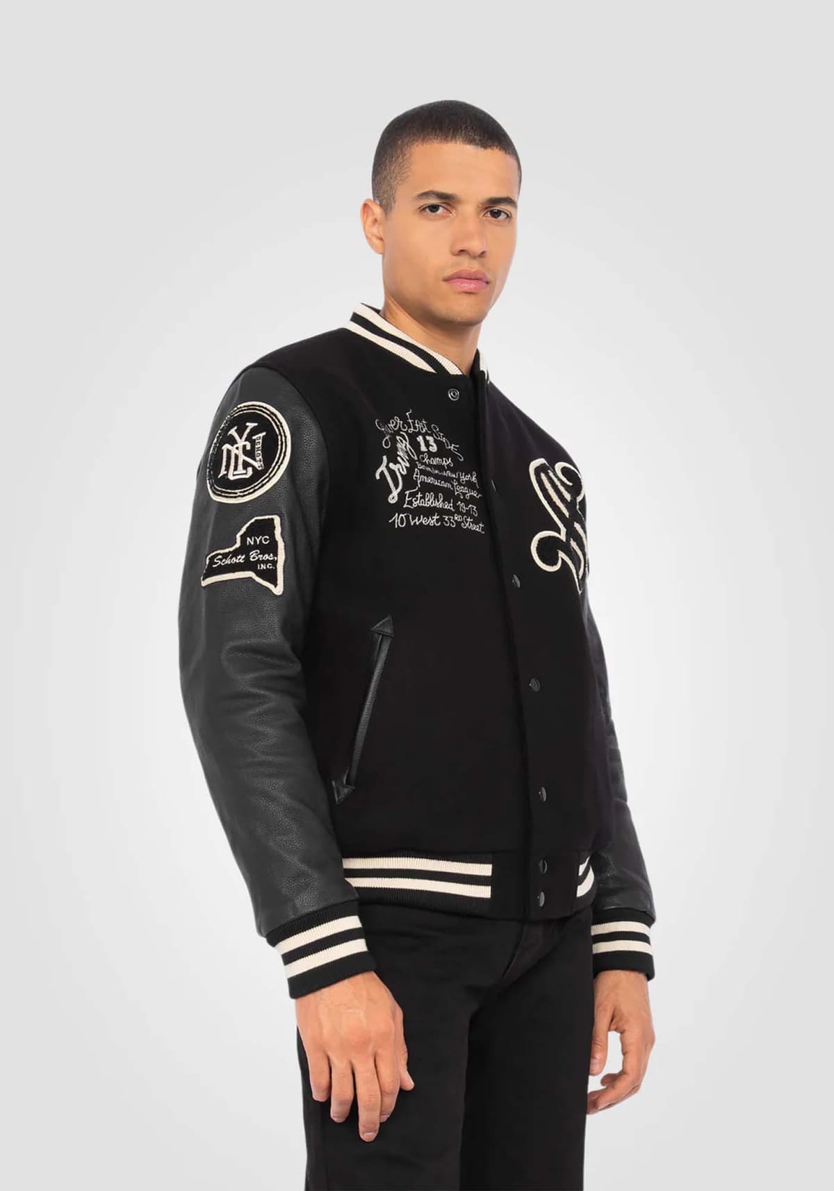 Men's Jackets Schott N.Y.C. Black