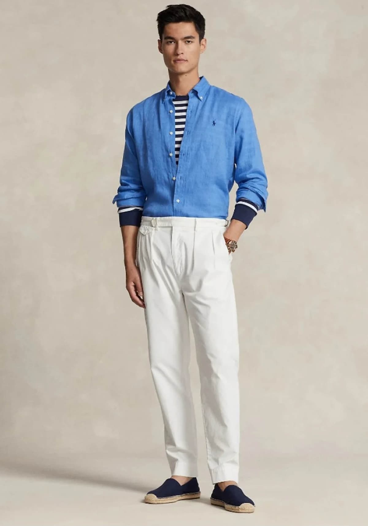 Men's Shirts Polo Ralph Lauren Blue