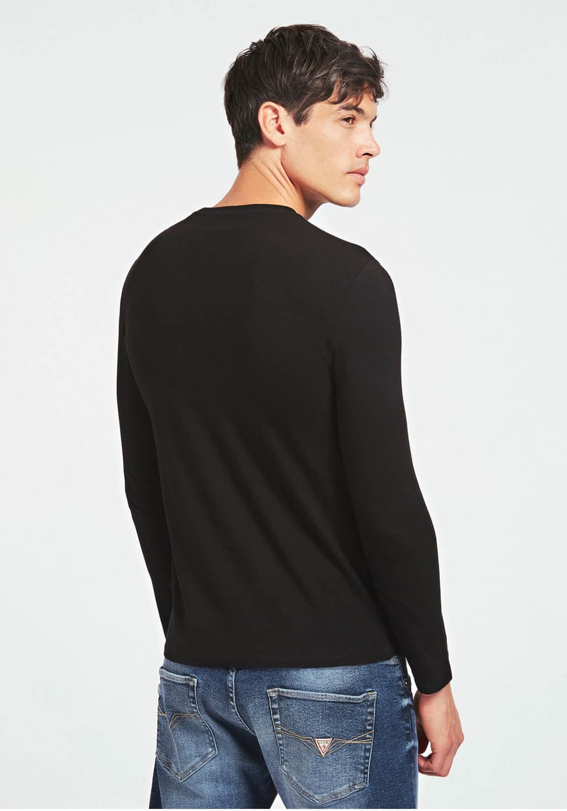 Men's T-Shirts Guess Black