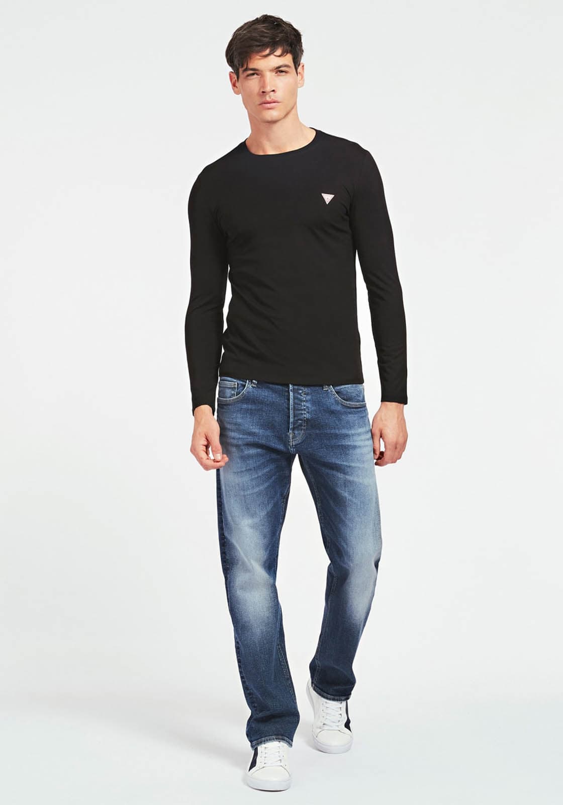 Men's T-Shirts Guess Black