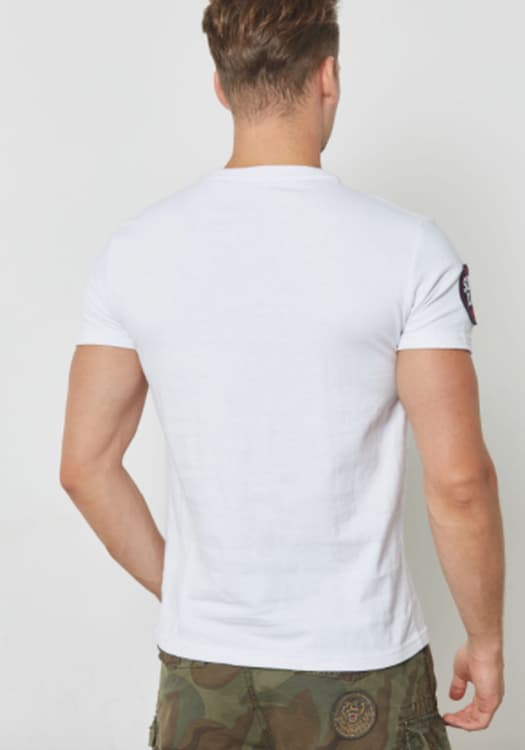 Men's T-Shirts Superdry White