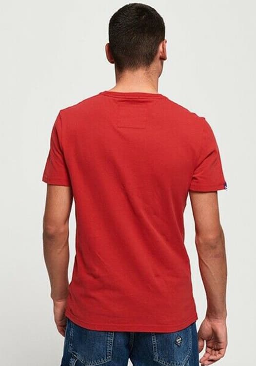 Men's T-Shirts Superdry Red