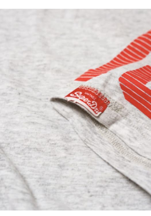 Stadium Silver Marl T-Shirt - Grey