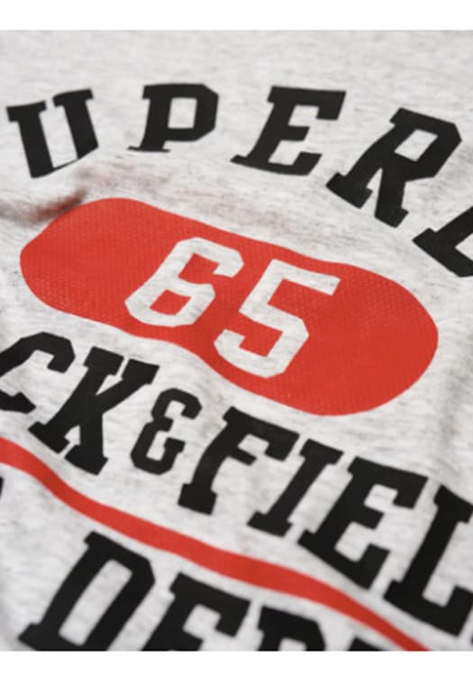 Stadium Silver Marl T-Shirt - Grey