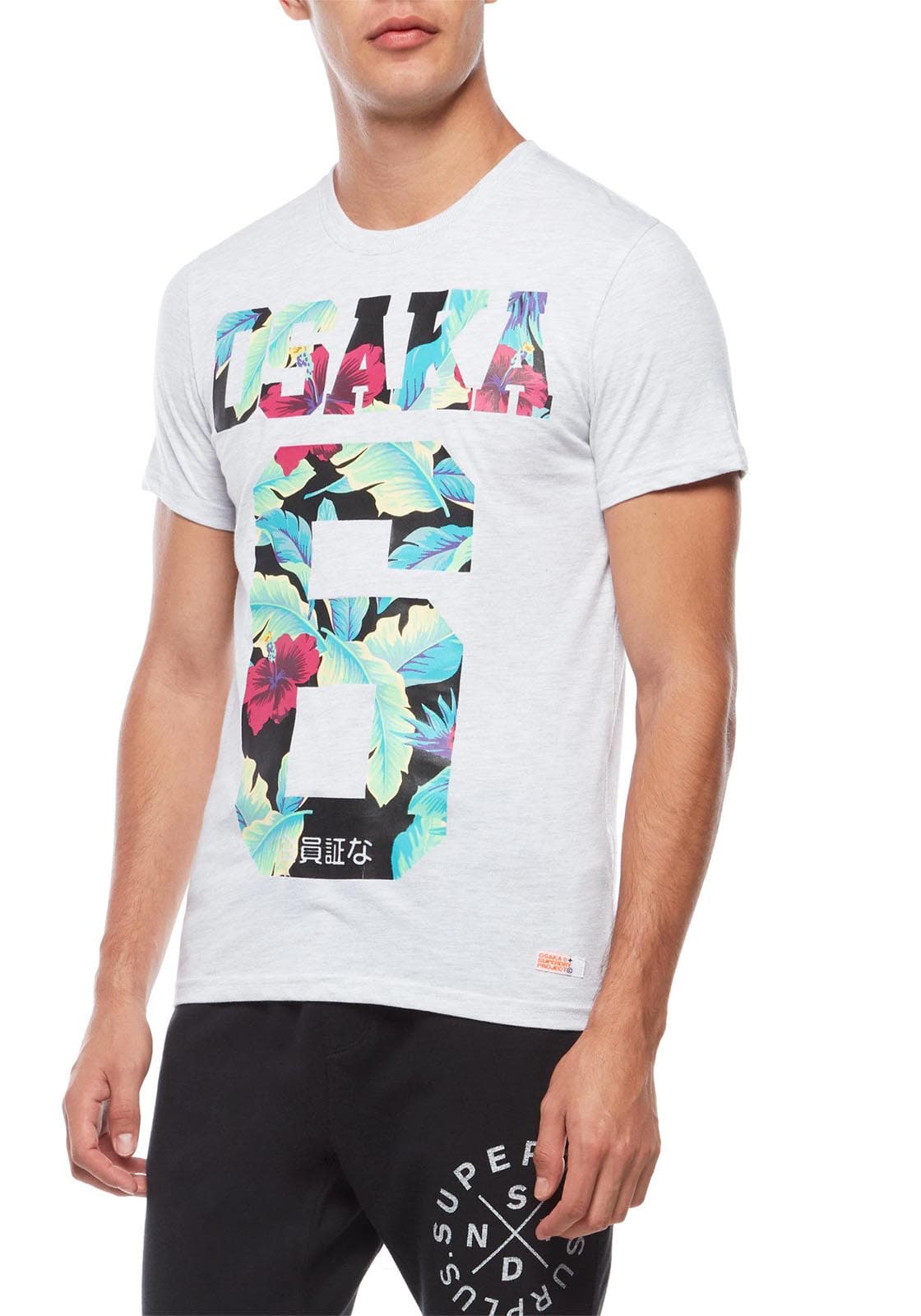 Men's T-Shirts Superdry Gray