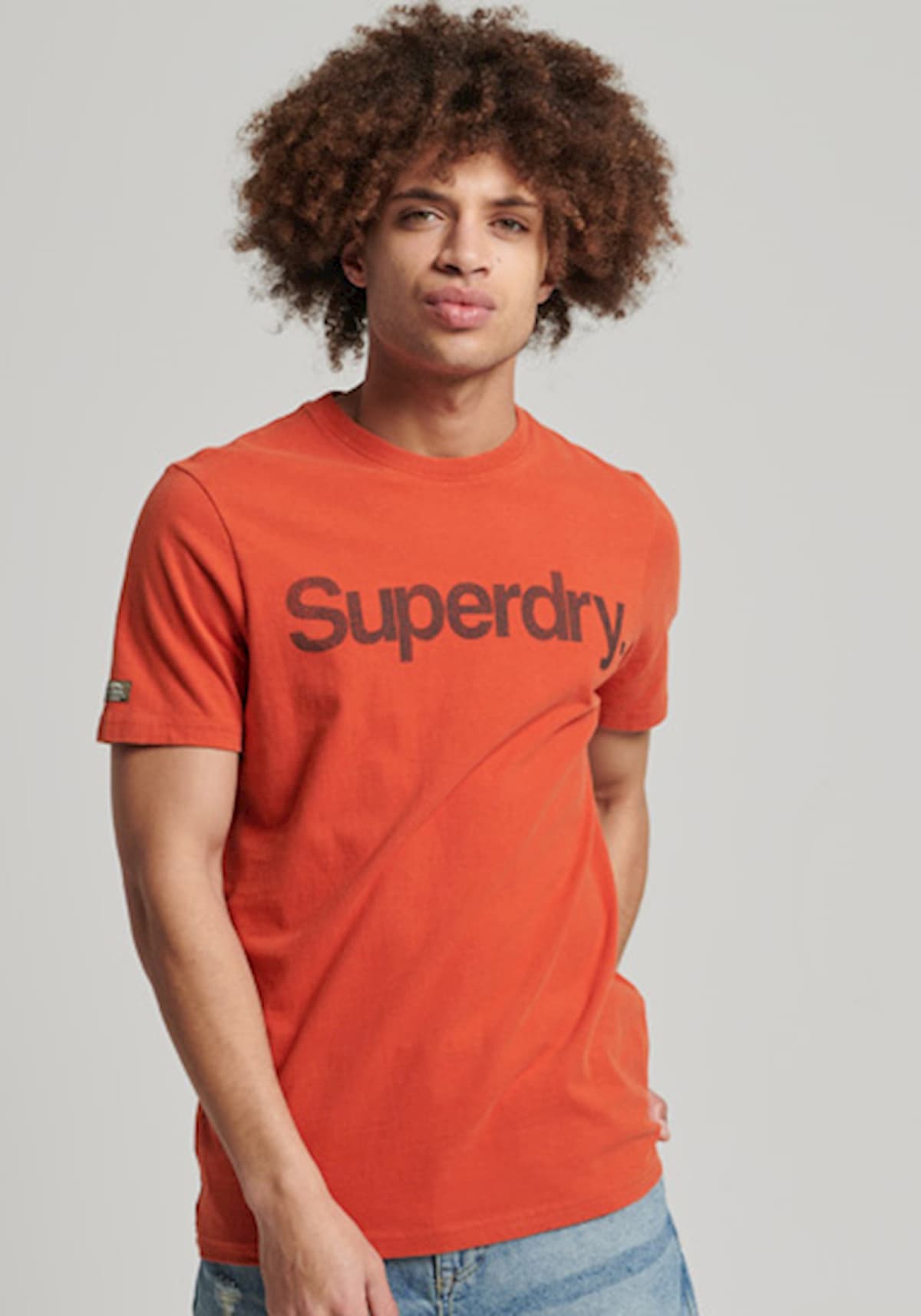 Men's T-Shirts Superdry Khaki