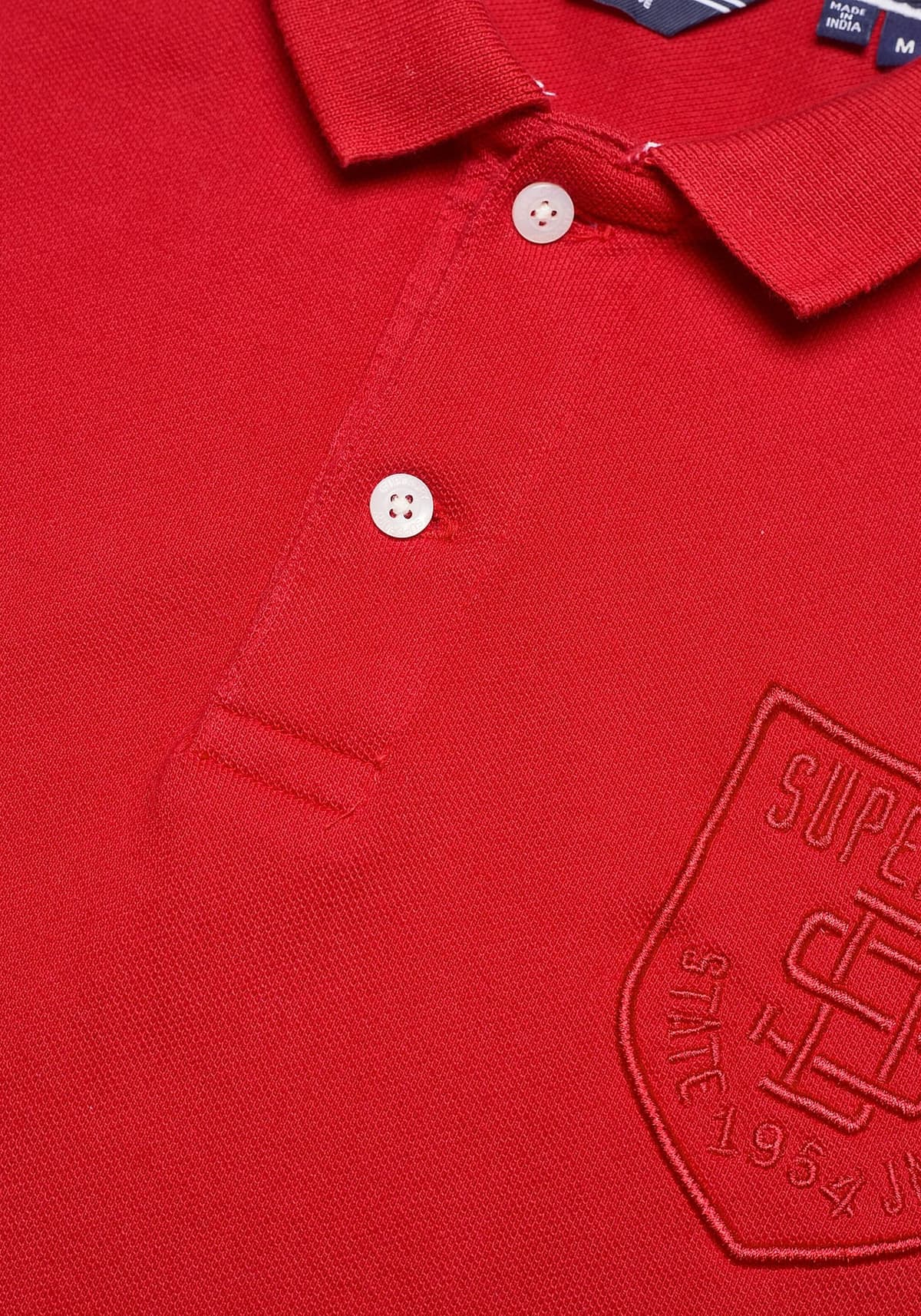 Men's Polo Shirts Superdry Red