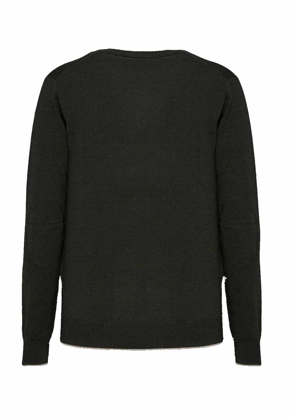 Ανδρική μπλούζα πλεκτή σε κανονική γραμμή - MA1068 /39222 Khaki